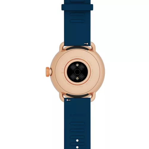 Withings Scanwatch 2 / 38mm (Activity, Sleep Tracker, ECG, Temperature, SPO2 / Stainless steel, fkm wristband, sapphire glass) - Blue