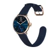 Withings Scanwatch 2 / 38mm (Activity, Sleep Tracker, ECG, Temperature, SPO2 / Stainless steel, fkm wristband, sapphire glass) - Blue