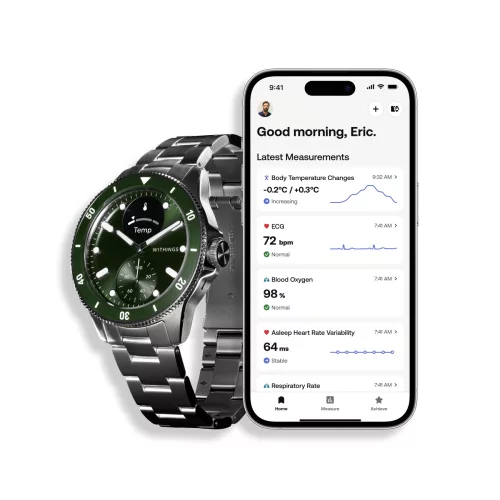 Withings Scanwatch Nova 42mm - Green
