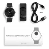 Withings Scanwatch Light / 37mm (Activity, Sleep Tracker / Stainless steel, fkm wristband, sapphire glass) - Black
