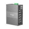 TP-LINK OMADA Switch Ipari 6x1000Mbps(POE+) + 2x1000Mbps(POE++) + 2xGigabit kombó SFP Fémházas, IES210GPP