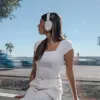 JLAB JBuds Lux ANC Headphones - Cloud White