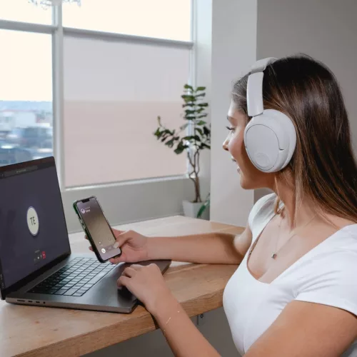JLAB JBuds Lux ANC Headphones - Cloud White