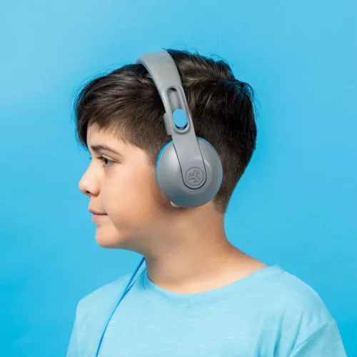 JLAB JBuddies Studio 2 Kids Wireless Headphones - Blue/Gray