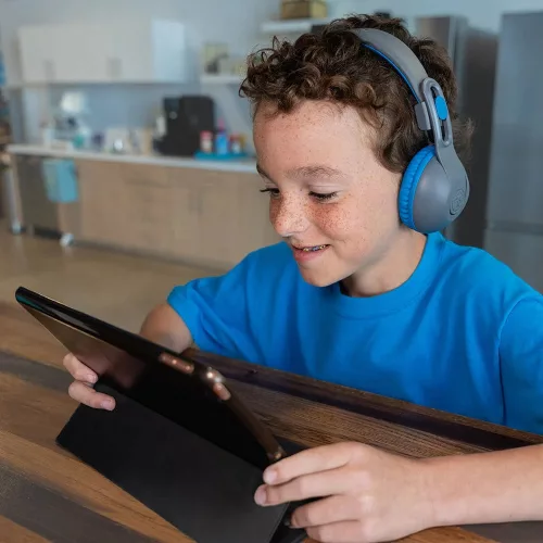 JLAB JBuddies Studio 2 Kids Wireless Headphones - Blue/Gray