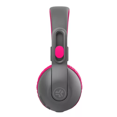 JLAB JBuddies Studio 2 Kids Wireless Headphones - Gray/Pink