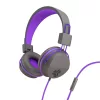 JLab JBuddies Studio Kids Vezetékes Mikrofonos Gyerek Headset - Szürke / Lila