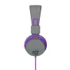 JLab JBuddies Studio Kids Vezetékes Mikrofonos Gyerek Headset - Szürke / Lila