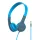 JLAB JBuddies Pop Wired Kids Headphones - Blue