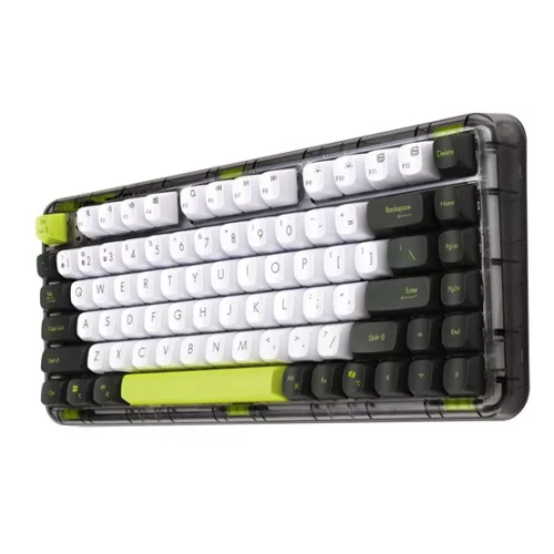 ASUS Jelly75 KD201vezeték nélküli billentyűzet - HU layout - MILKY WHITE