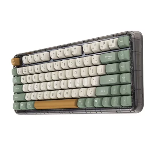 ASUS Jelly75 KD201vezeték nélküli billentyűzet - HU layout - MILKY WHITE