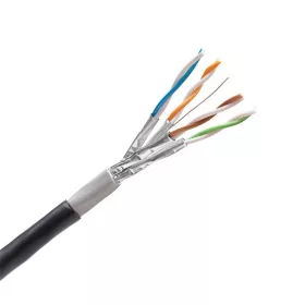   KELine Cat.6A, 10Giga kábel STP 4x2xAWG23 Cat.6A (550 MHz), kültéri környezetbe, 500m dob