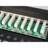 Equip Patch panel - 327425 (24 port, Cat5e, 1U, árnyékolt, fekete)