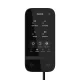 Ajax Keypad TouchScreen Fibra 5" érintőképernyős kezelő - vezetékes - kártyaolvasóval - fekete
