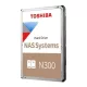 Toshiba Belső HDD 3.5" - N300 High-Reliability 6TB (Retail; NAS, RAID-, Multimédiás kiszolgálótárhely; 512MB / 7200RPM)