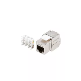   Lanberg Keystone modul, szerszám nélkül szerelhető RJ45 CAT.7 FTP 180°