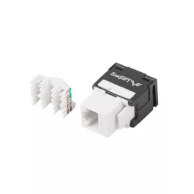   Lanberg Keystone modul, szerszám nélkül szerelhető RJ45->LSA CAT.6a UTP 180°