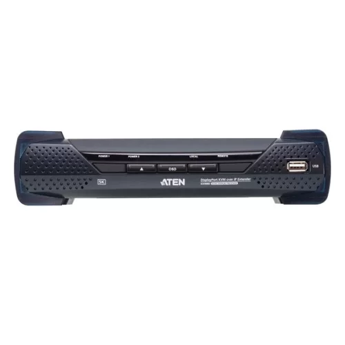 ATEN KVM Over IP Switch 2x2 Port, 5K, DisplayPort, DP, Dual Display, Receiver - KX9980R