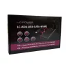 LC Power USB > SATA és NVMe átalakító - LC-ADA-USB-SATA-NVME