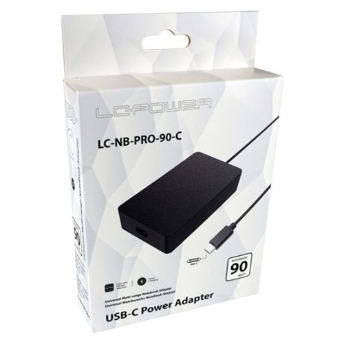 LC Power LC-NB-PRO-90-C 90W laptop töltő adapter