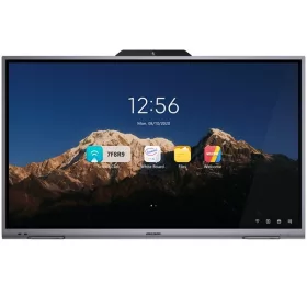   Hikvision Interaktív kijelző 85" - DS-D5B86RB/D (3840x2160, UHD, 350cd/m2, RJ45, Wifi, BT, USB, webkamera)