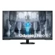 Samsung monitor 43" - S43CG700NU (VA, 3840x2160, 16:9, 144HZ, 400cd/m2, 1ms, Smart)