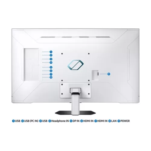 Samsung monitor 43" - S43CG700NU (VA, 3840x2160, 16:9, 144HZ, 400cd/m2, 1ms, Smart)