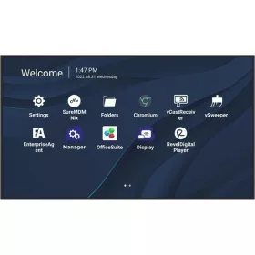   ViewSonic Commercial kijelző 55" - CDE5530 (3840x2160, 500 nits, 1200:1, Android 11, 24/7, 4GB DDR4/32GB)