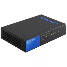 Linksys 5-Port Desktop Gigabit Switch (LGS105) - Black