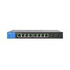 Linksys 8-Port Managed Gigabit Switch + 2 SFP Ports - Black
