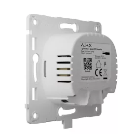 Ajax LightCore relé - 1 gomb
