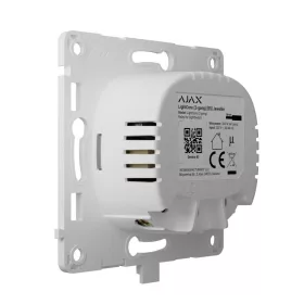 Ajax LightCore relé - 2 gomb