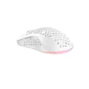 AVAX LW01 PAW3327 RGB gamer egér, fehér