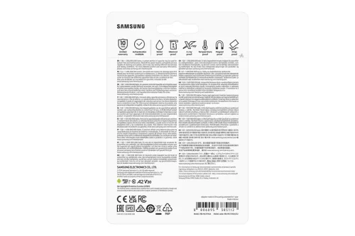 SAMSUNG SD kártya 1TBGB, EVO PLUS, Blue Wave, 160MB/s