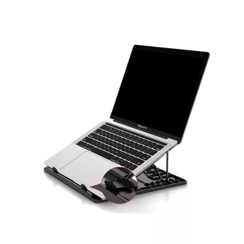 Conceptronic notebook állvány - THANA03G (Max.: 15,6", állítható magasság, Max.: 50kg, szürke)