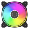 Cooler Master - Case Fan - 12cm - MasterFan MF120 Halo2 - Fekete - MFL-B2DN-21NP2-R2