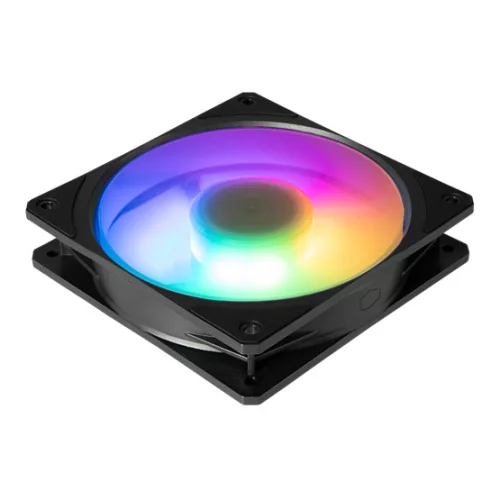 Cooler Master - Case Fan - 12cm - Mobius 120P ARGB 3-Pack Fan Kit - MFZ-M2DN-243P2-R1