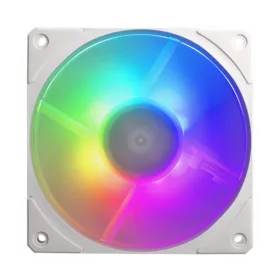   Cooler Master - Case Fan - 12cm - Mobius 120P ARGB White Fan - MFZ-M2DW-24NP2-R1