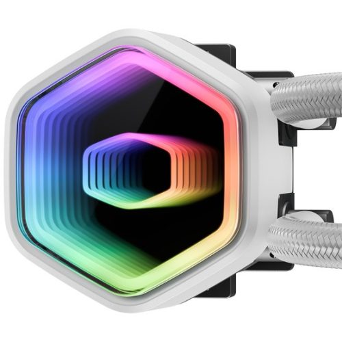 Cooler Master - MasterLiquid 240 Core II White Edition - Vízhűtés/univerzális - MLW-D24M-A18PA-RW