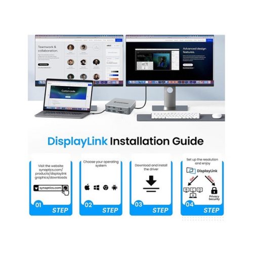 Conceptronic Notebook Dokkoló - DONN25G (USB-C to HDMI/DP/USB-C PD/USB-A/SD/TF/RJ45/Audio)