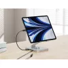 Conceptronic Tablet Dokkoló/tartó - DONN26G (USB-C to HDMI/USB-C PD/USB 3.0/SD/TF)