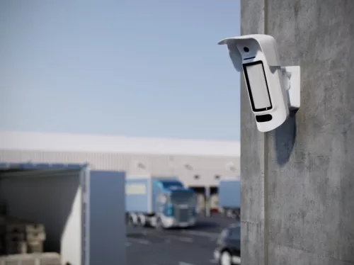 Ajax MotionCam Outdoor kültéri PIR magas telepítésű mozgásérzékelő PhOD beépített kamerával - kép felh. ig