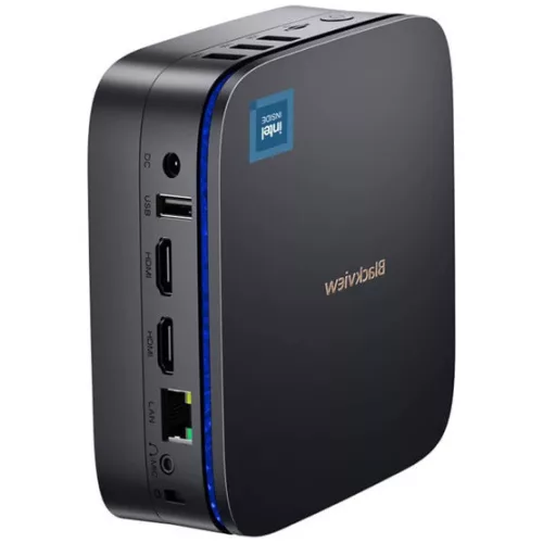 Blackview MP60 (N150) 16/512 Windows 11 Pro mini PC - fekete