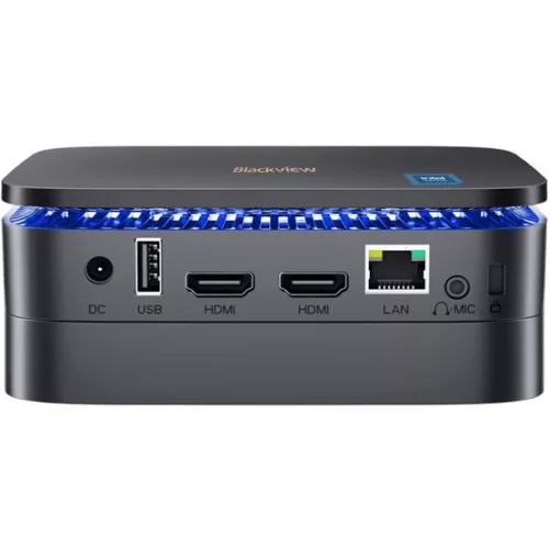 Blackview MP60 (N150) 16/512 Windows 11 Pro mini PC - fekete