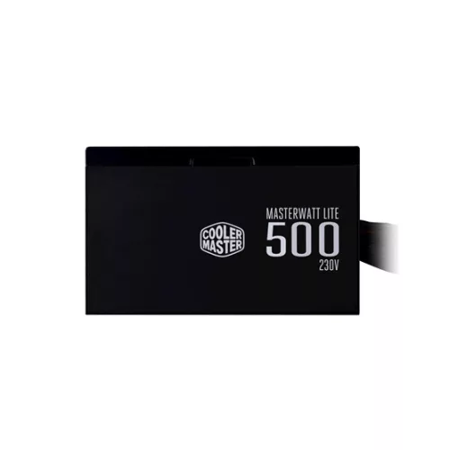 Cooler Master 500W - MasterWatt Lite  - MPE-5001-ACABW-EU - 80+ White - ATX 12V V2.52 -  Fehér Tápegység