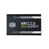 Cooler Master 550W - MWE Gold 550 - MPE-5501-ACAAG-EU - 80+ Gold  - ATX 3.1 - Nem moduláris - Fekete Tápegység