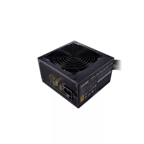 Cooler Master 550W - MWE Bronze 550 - MPE-5501-ACABW-BEU - 80+ Bronze - ATX 3.1 - Fekete Tápegység