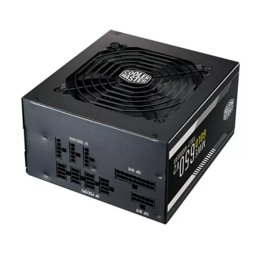 Cooler Master 650W - MWE 650 Gold-v2 - MPE-6501-AFAAG-EU - 80+ Gold  - Moduláris - Fekete Tápegység