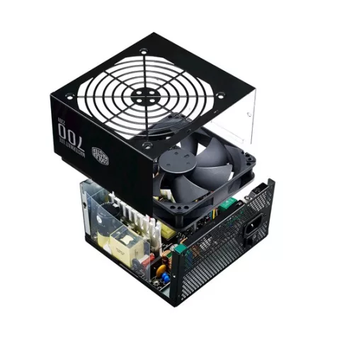 Cooler Master 700W -  MasterWatt Lite MWE White 230v 700 - MPE-7001-ACABW-EU -  80+ White - ATX 12V V2.52 - Fehér Tápegy