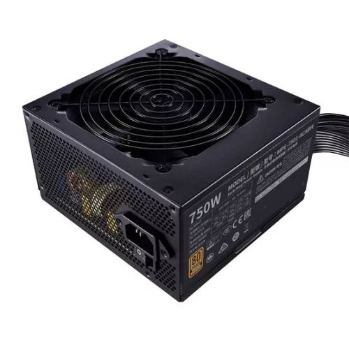 Cooler Master 750W - MWE Bronze V2 230V - MPE-7501-ACABW-BEU - 80+ Bronze - ATX 3.1 - Fekete Tápegység